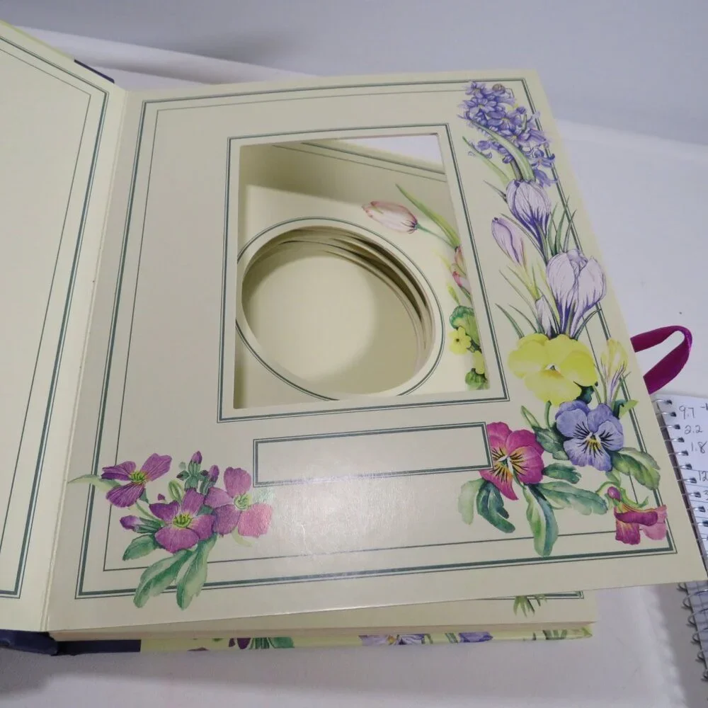 Victorian Vintage Style Photo Album: Country Floral